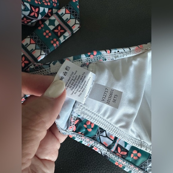 VENUS Floral Paisley Triangle Bikini Top - Picture 5 of 5